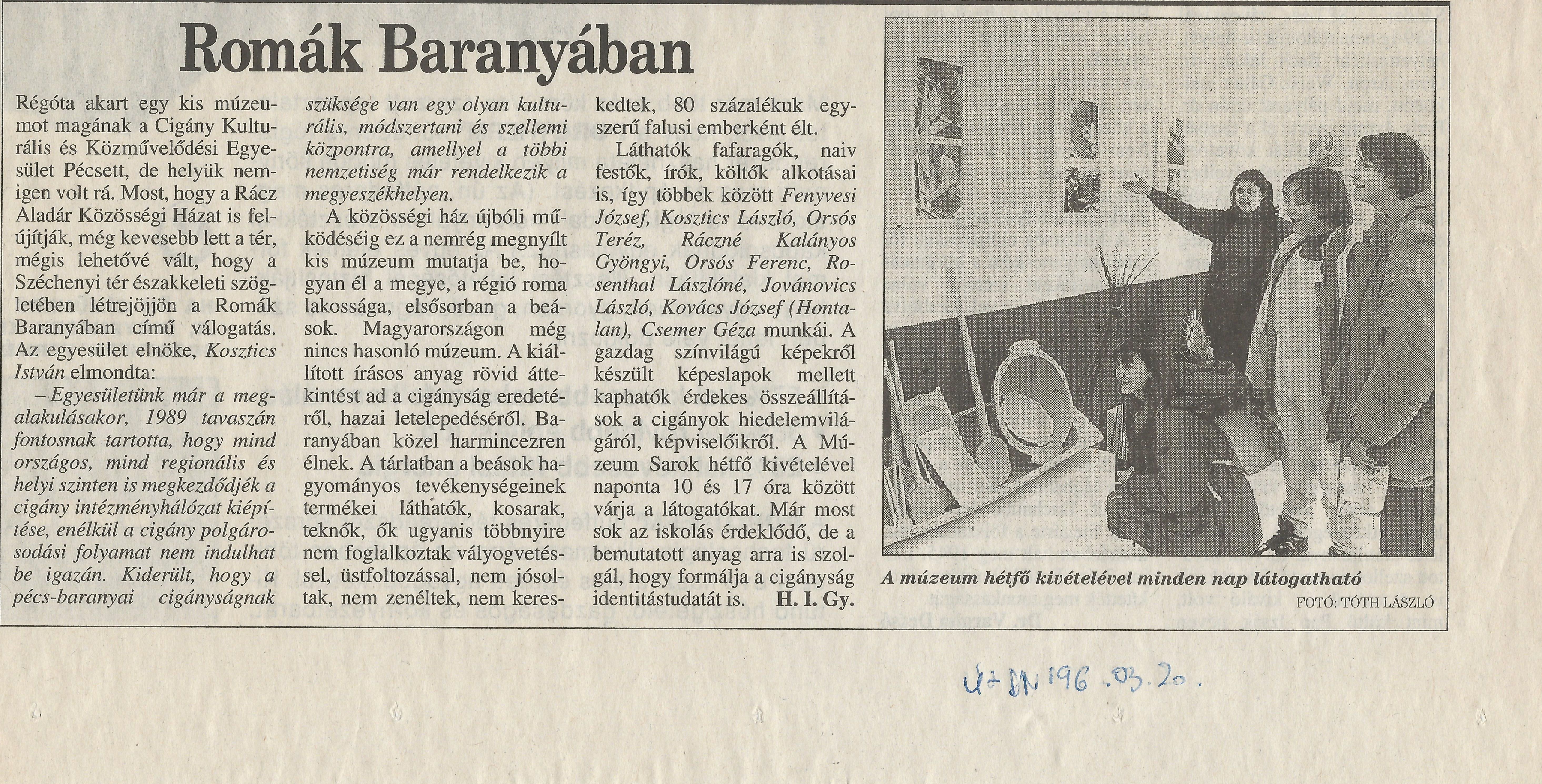 Romák Baranyában