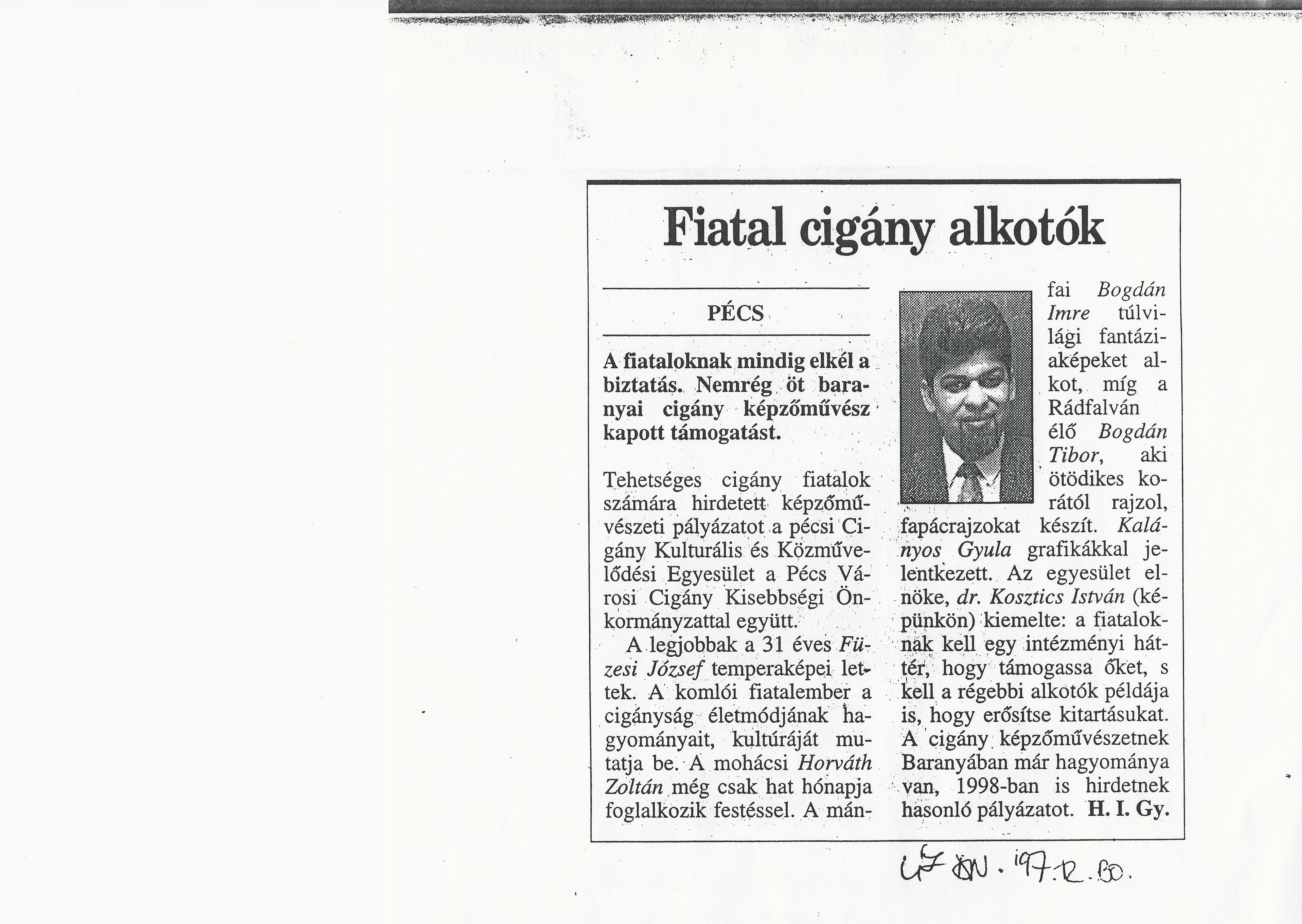 Fiatal cigány alkotók - képzőművészeti pályázat