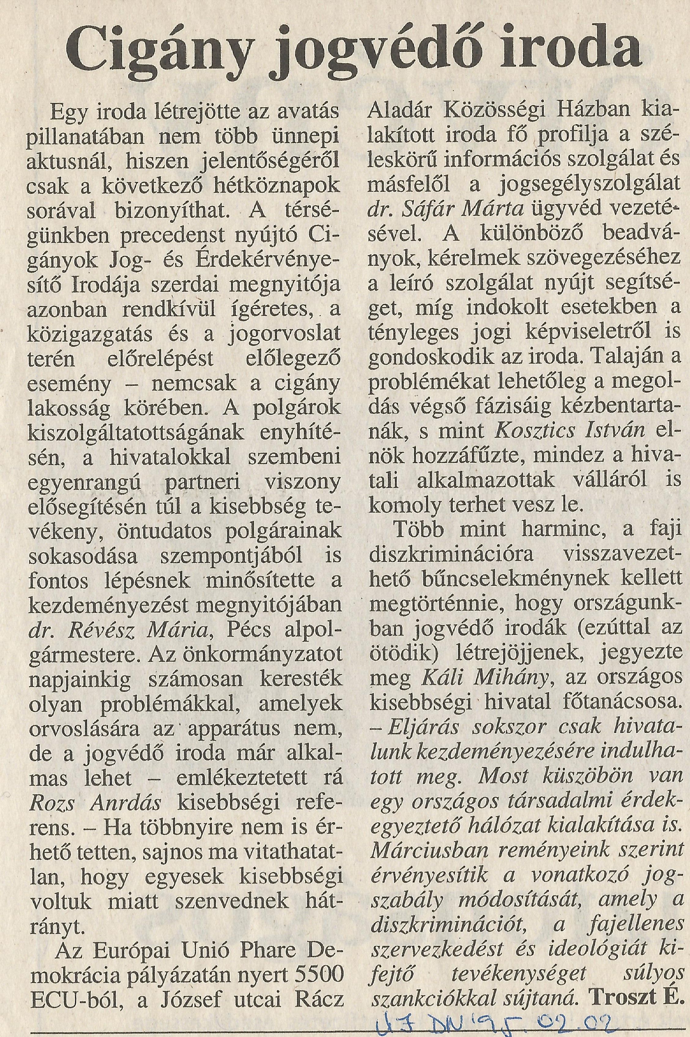 Cigány jogvédő iroda