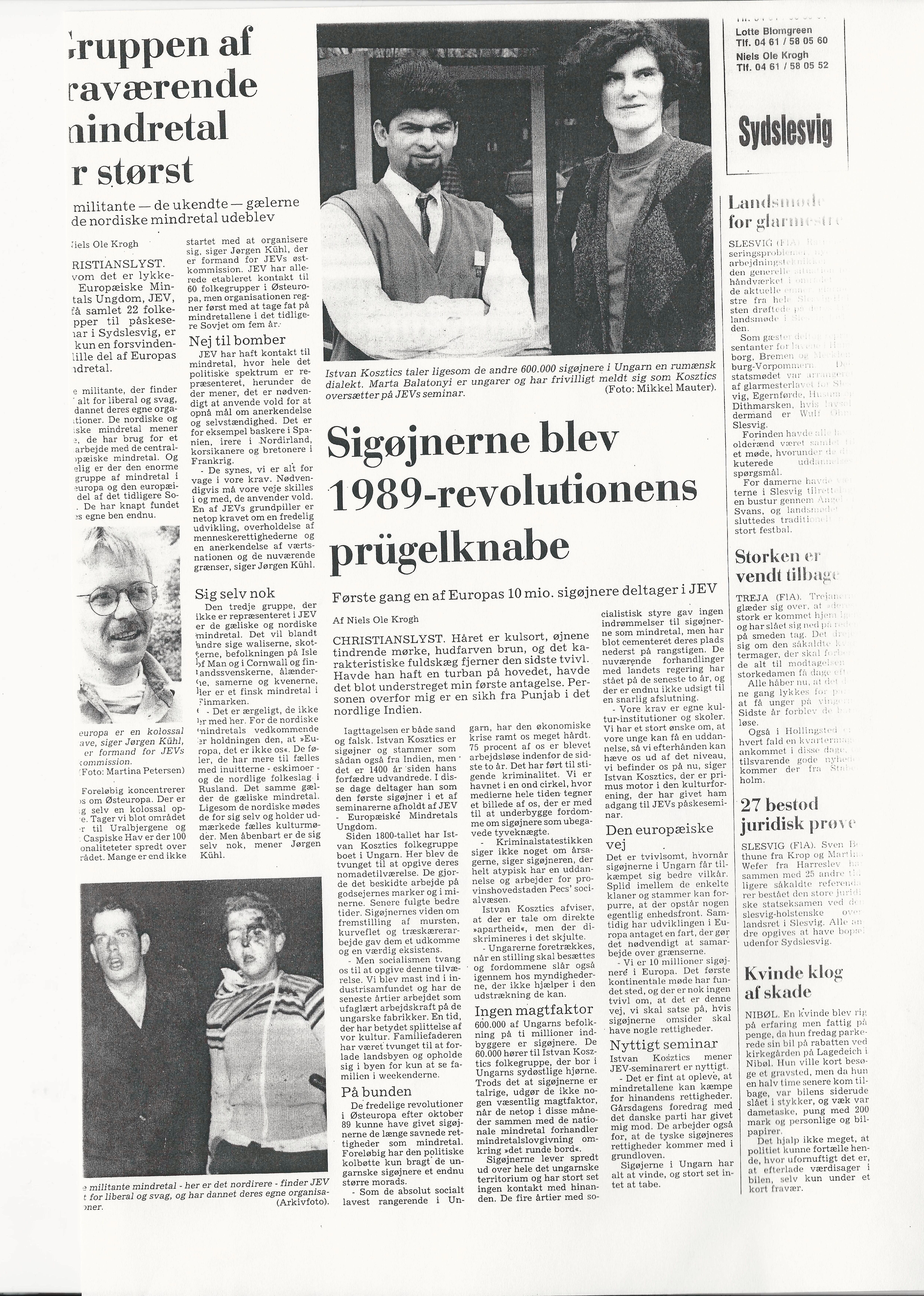 sigøjnerne blev 1989-revolutionens prügelknabe