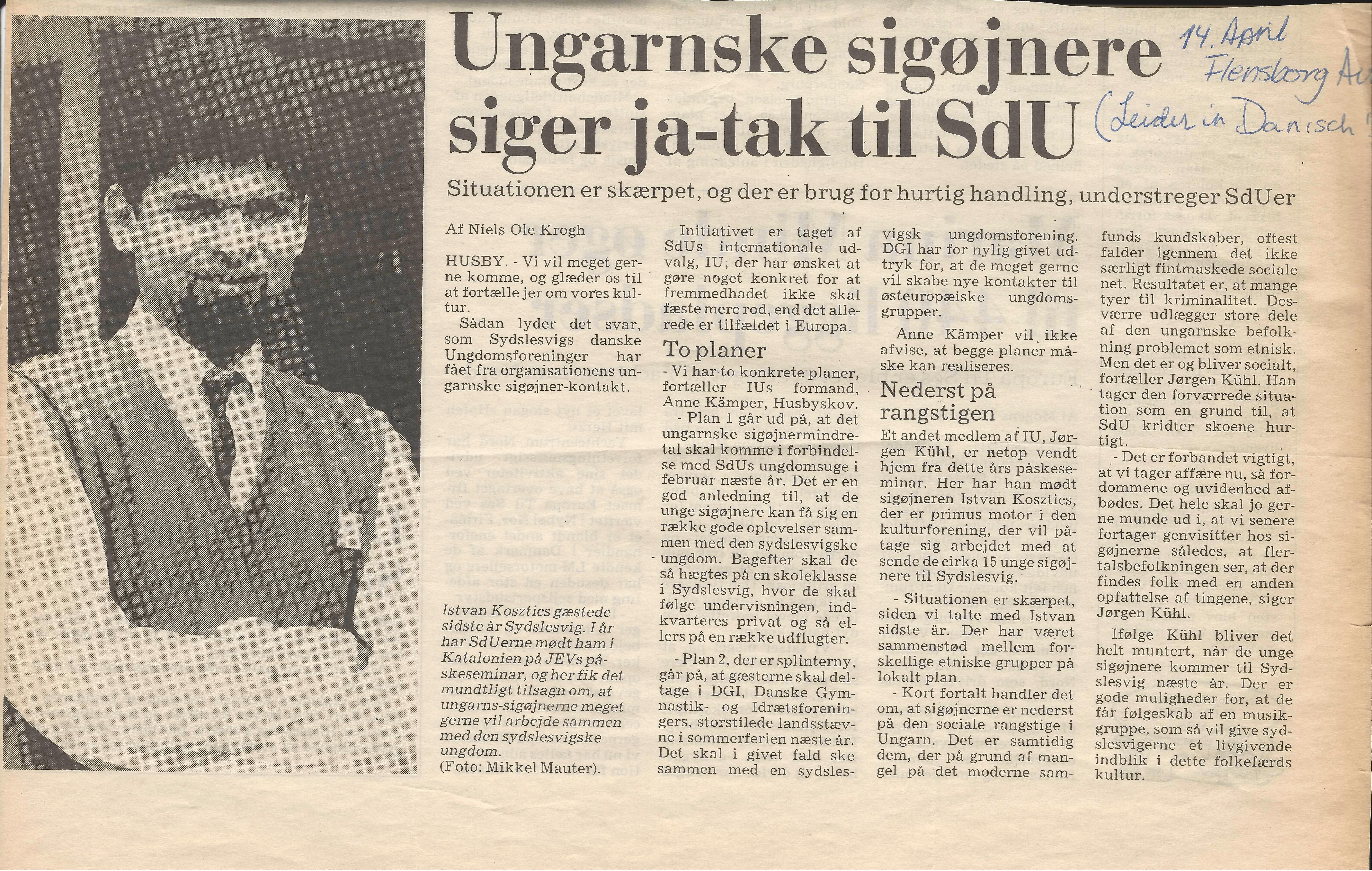 Ungarske sigøjnere siger ja-tak til SdU