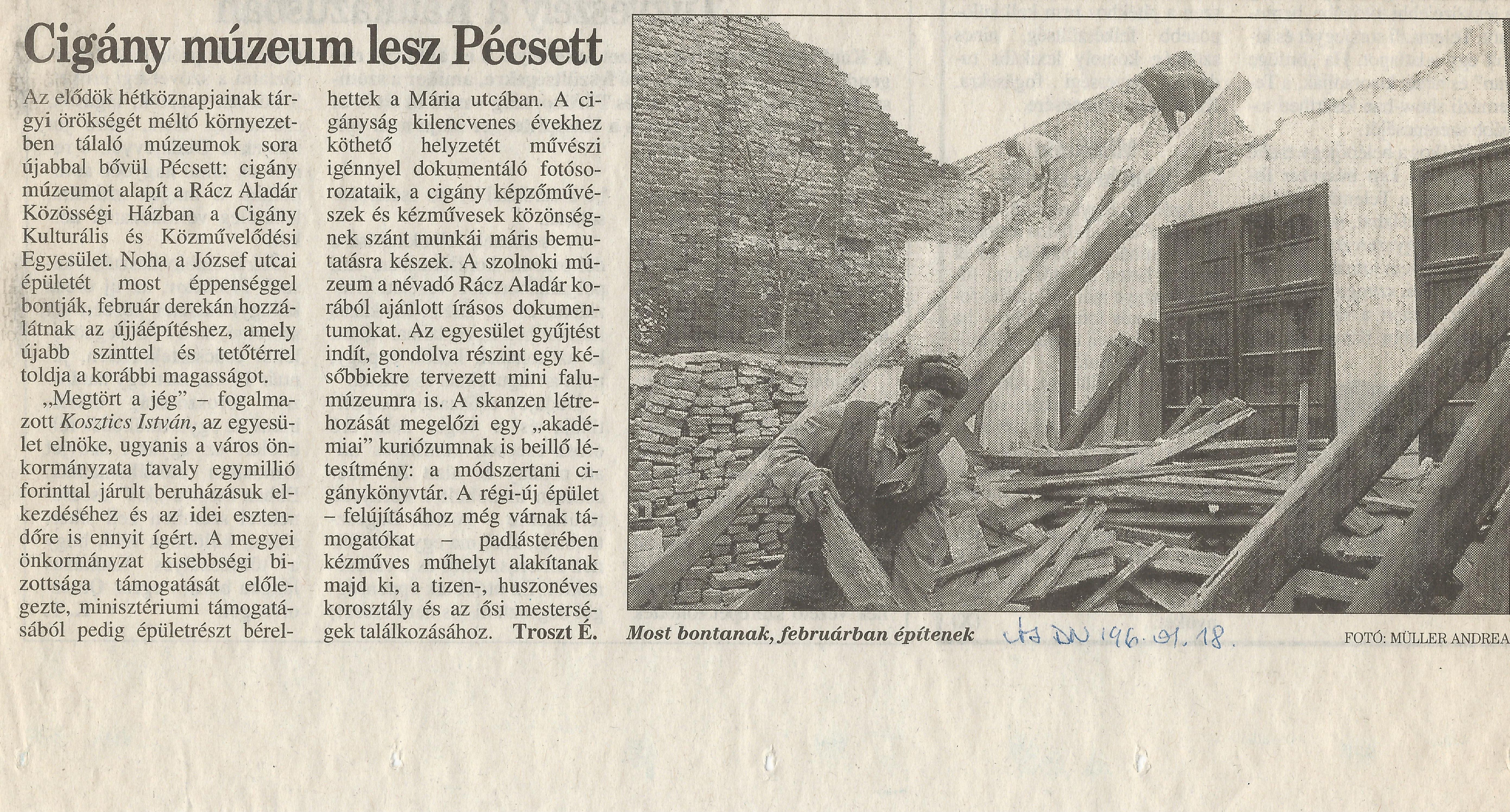 Cigány múzeum lesz Pécsett