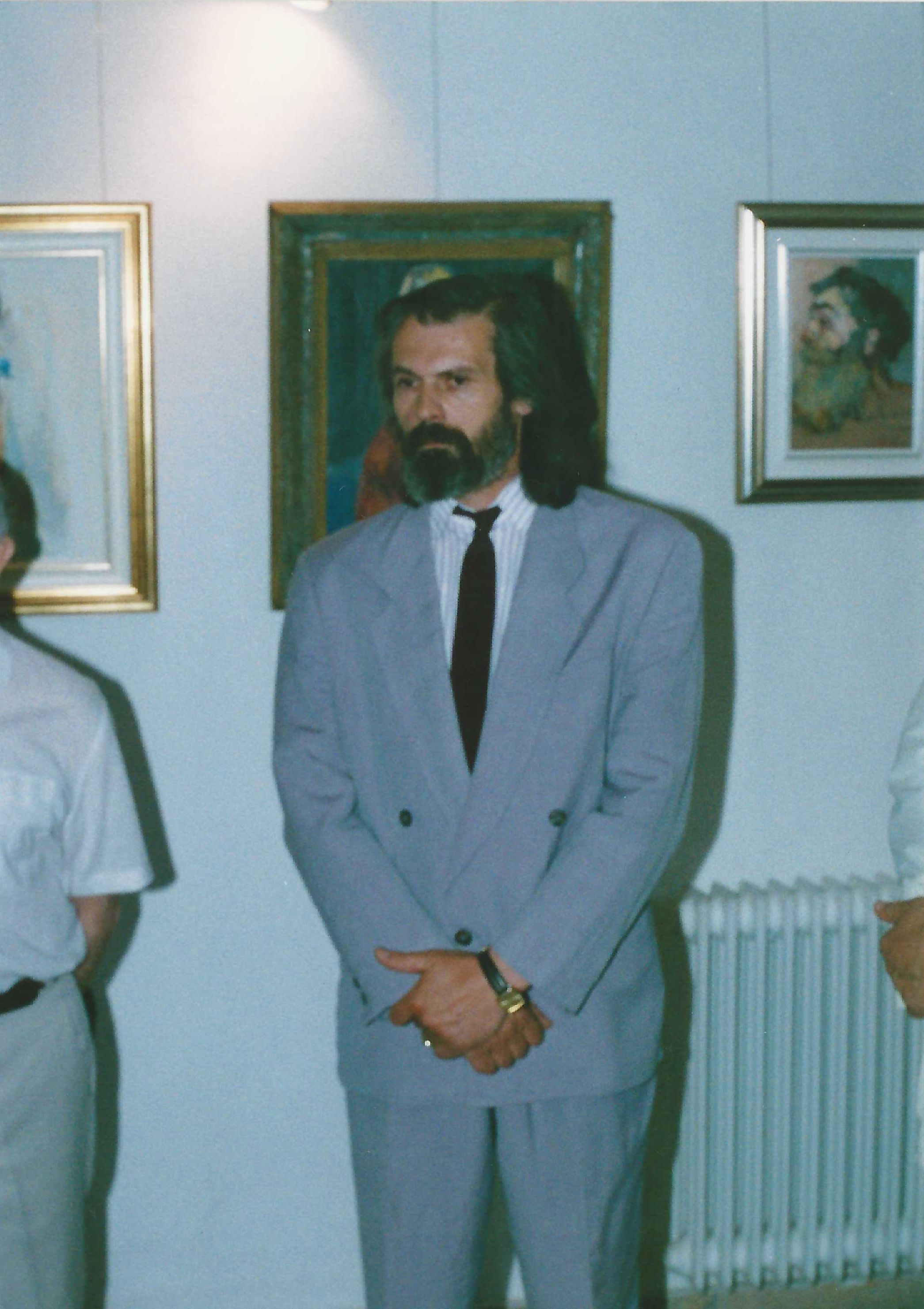 Dinko Županović akadémikus festő kiállítása